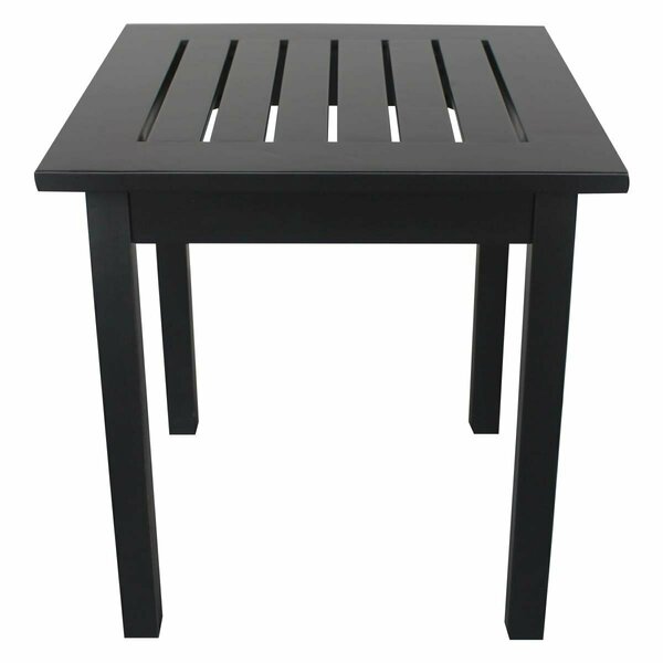 Leigh Country 18 x 18 x 19 in. Heartland End Table, Black TX 85182